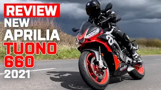 Aprilia Tuono 660 Review 2021 | Is This The Best Naked Middleweight Motorcycle of 2021 | Visordown