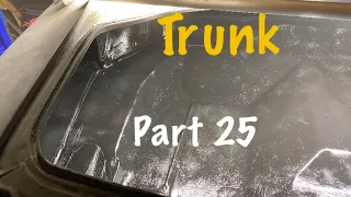 1977 Camaro Restore Part 25 Trunk