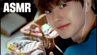 ASMR Candy, Chocolate | Love Alarm Song Kang [Eng Sub]