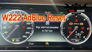 AdBlue Reset | W222