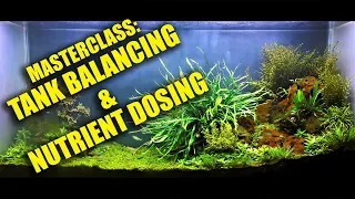 MasterClass: Planted Tank Balancing & Nutrient Dosing