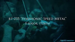 Symphonic Speed Metal Backing Track in E | BT-235