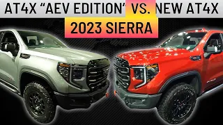 NEW 2023 SIERRA AT4X vs. 2023 Sierra AT4X AEV Edition!