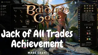 BG3: Abserd Method For Jack Of All Trades Achievement!