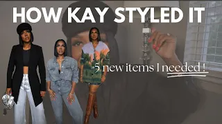 #HowKayStyledIt part 3: 5 items I added to my fall haul and how I styled them