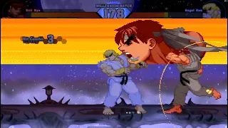 Evil Ryu vs Angel Ken