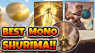 Can Azir Solo CARRY The Sun Disc?! Mono Shurima | Legends of Runeterra