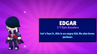 I unlocked Edgar before the server crashed!Edgar as crashed the server....