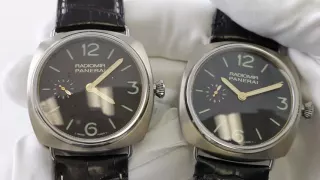 A Tale of Two Watches: Minerva Radiomir PAM 309 vs PAM 322