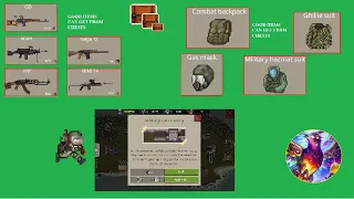 Minidayz 2 - What we can get from chests in Military laboratory