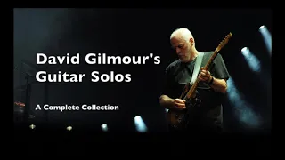David Gilmour's Guitar Solos   A Complete Collection