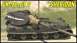 VK 90.01 (P) & Sheridan ● WoT Blitz