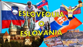 Eslovaquia o Eslovenia | Muchas casualidades para confundirse bien | ¿Cómo diferenciarlas?