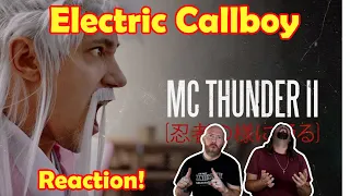 Musicians react to hearing Electric Callboy - MC Thunder II (Dancing Like a Ninja) OFFICIAL VIDEO!
