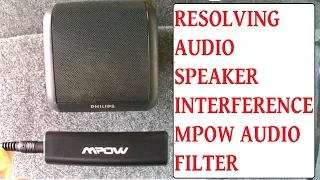 Fix Audio Interference From PC Laptop Phone Aux To Speakers - Stop Speakers Buzzing