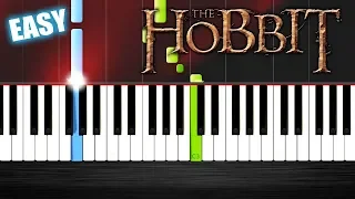 Misty Mountains - The Hobbit - EASY Piano Tutorial by PlutaX - Synthesia