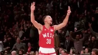 Stephen Curry Ends All Star Weekend With a Splash!