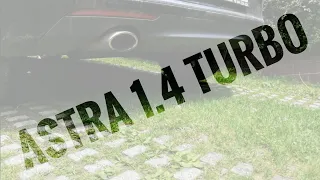 OPEL ASTRA J 1.4 TURBO LPG, Stock exhaust sound