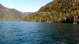 Абхазия,Озеро Рица. Lake Ritsa,Abkhazia