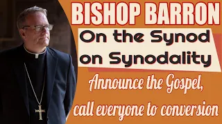 Bishop Robert Barron on the Synod on Synodality