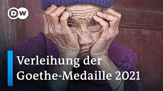 Verleihung der Goethe-Medaille 2021 - Digitaler Festakt