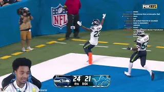 FlightReacts To Seahawks vs lions | 2023 Week 2 Game Highlights!