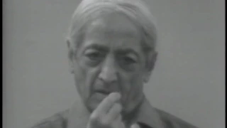 J. Krishnamurti - Saanen 1978 - Public Discussion 4 - Constant effort damages the brain