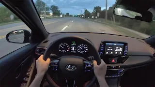 2019 Hyundai Elantra GT N Line - POV Sunrise Drive