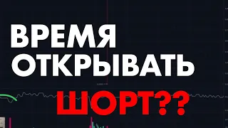 БИТКОИН на ГРАНИ!  Высокий спрос на  ETH и XRP. ШОРТИМ?