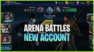Injustice 2 Mobile | Arena Battles New Account | Arena Gameplay