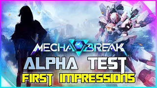 Mecha BREAK Alpha Test Gameplay First Impressions