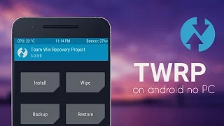 Install TWRP Recovery on Android without PC [ How to / Universal method ]