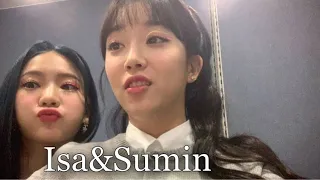 Isa and Sumin moments/Stayc