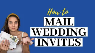 How to Mail Wedding Invitations - avoid Post Office mistakes!