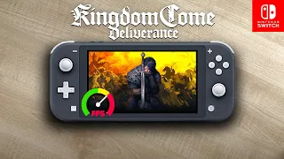 Kingdom Come: Deliverance - FPS Test | Nintendo Switch Lite