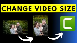 How to Change Video Size or Dimensions in Camtasia 2022 | Camtasia 2022 Tutorial