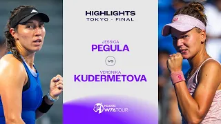 Jessica Pegula vs. Veronika Kudermetova | 2023 Tokyo Final | WTA Match Highlights