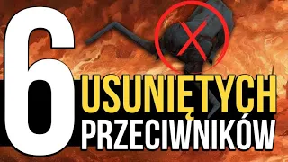 6 przeciwników, których usunięto z gier