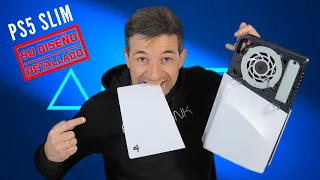 PS5 Slim | ANALISIS ULTRA DETALLADO de su NUEVO DISEÑO ... sorprende para BIEN y para MAL