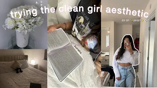 TRYING THE CLEAN GIRL AESTHETIC ✨ as an asian girl ✨ | makeup, outfits & journaling