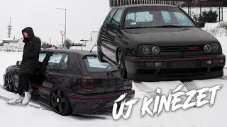 Levegős rendszer + új felni a Golf 3 GTI alatt !