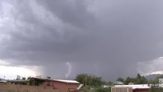 Monsoon 2014 - July 3 Tucson Arizona, The start of the monsoon.