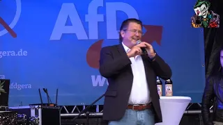 🇩🇪 Spitze Wahlkampfabschluss in Gera 🇩🇪 mit Stephan Brandner AfD 24.05.24