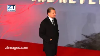 Leonardo DiCaprio at The Revenant film premiere held at Empire Cinema in London, UK. ZTimagesTV.