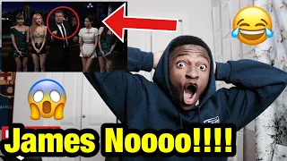 Flinch w/ (Blackpink) -JAMES CORDEN | REACTION BY AFKGANG | ** IT GOT REAL NASTYY**