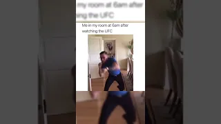 Conor Mcgregor Shadow Boxing at Home 😂