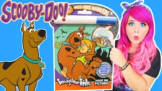 Coloring Scooby-Doo Imagine Ink Coloring Book | Magic Ink Activity Book Coloring Pages