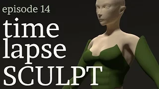 The Elf - Dyntopo Sculpting in Blender [TIME LAPSE]