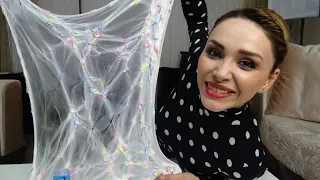 LASTİK SLİME | Lina'dan Gizli Lina'nın Tokaları İle Lastik Slime Yaptım | Prenses Lina