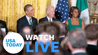 Watch: White House unveils official portraits of Barack and Michelle Obama | USA TODAY